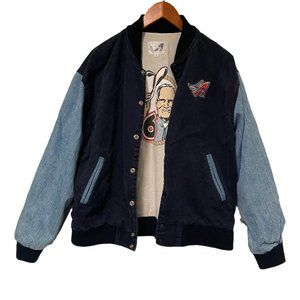 Vintage Rare Gene Autry Angels Bomber Jacket Men's Small